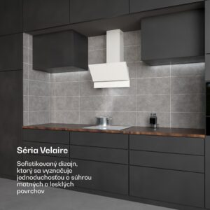 Klarstein Velaire digestor | Elegantný, minimalistický, výkonný | Energetická trieda A++ | 818 m³/h | 60 cm