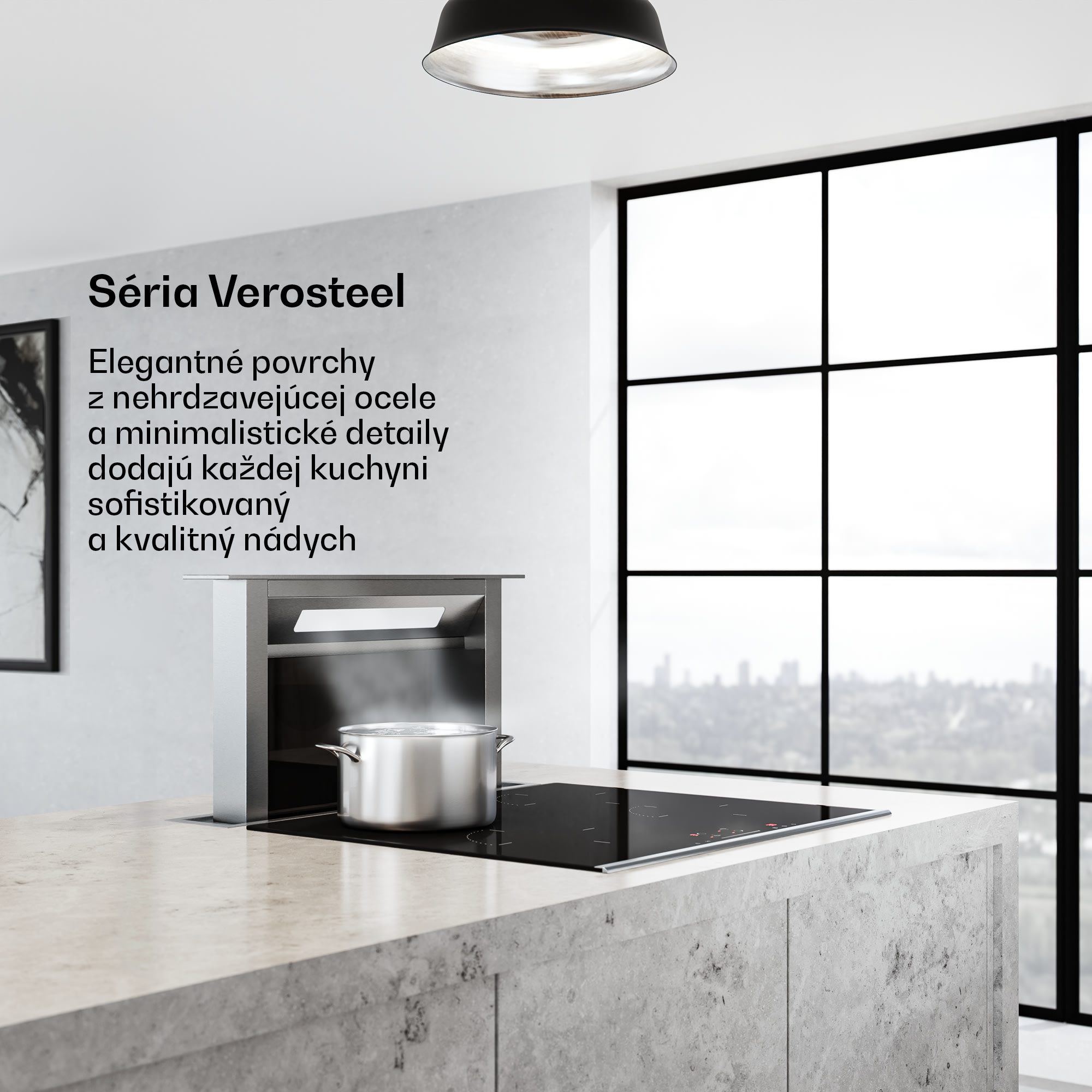 Klarstein Verosteel vstavaný digestor | Minimalistický, výkonný | EEC A++ | 853 m³/h | 60 cm – Obrázok 2