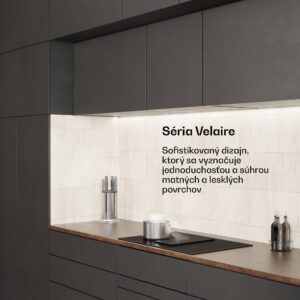 Klarstein Velaire indukčná varná doska s integrovaným digestorom Elegantná, minimalistická, výkonná 8400 W 80 cm