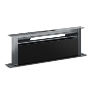 Klarstein Verosteel zapustený odsávač pár minimalistický, výkonný, trieda energetickej účinnosti A++ 907 m³/h 90 cm