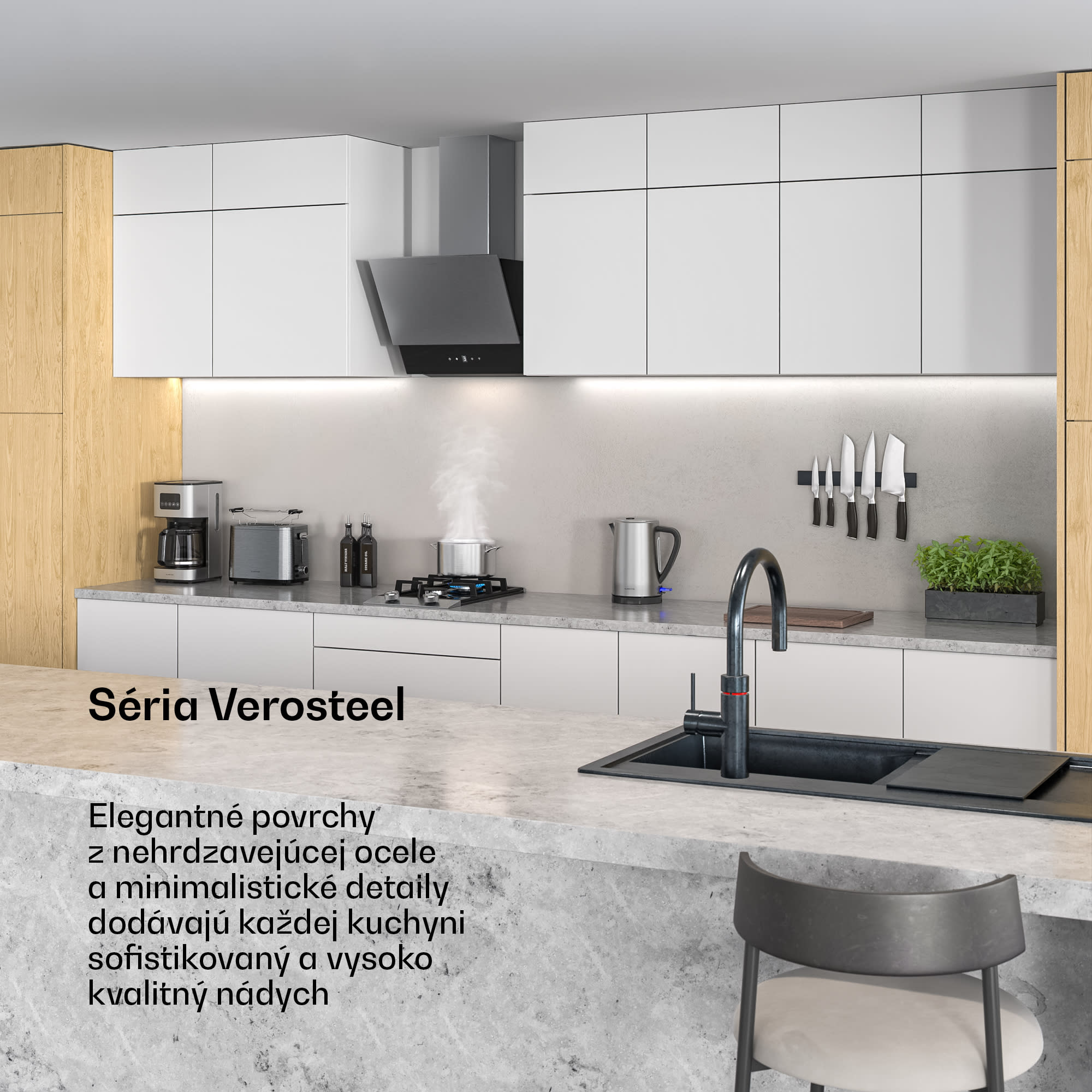 Klarstein VeroSteel hriankovač | 2 sloty | 800 W | 7 stupňov opečenia | nadstavec na žemle | nerezová oceľ – Obrázok 2