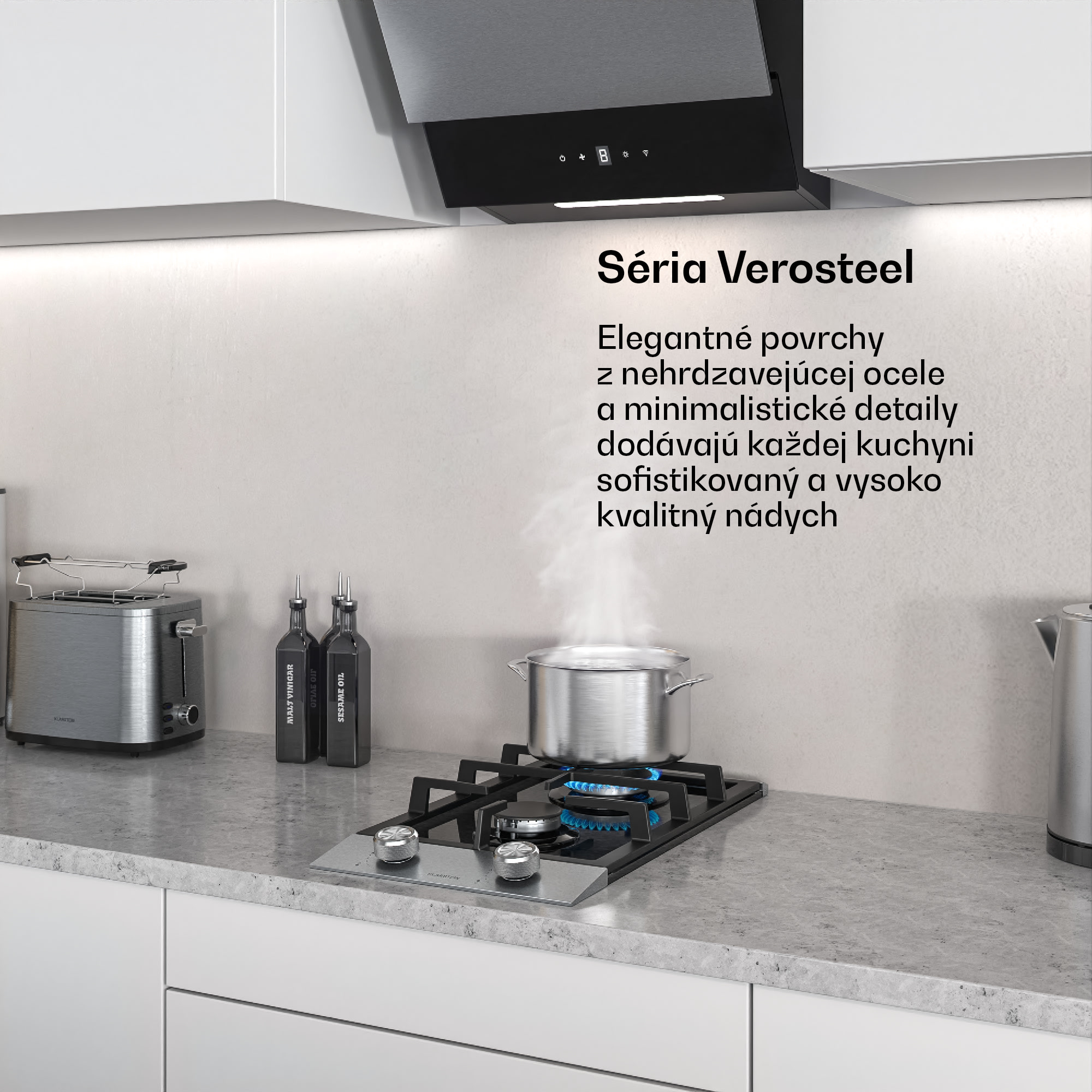 Klarstein Verosteel plynová varná doska | 2 horáky | elektrické zapaľovanie | zemný plyn a LPG | 4200 W | 30 cm – Obrázok 2