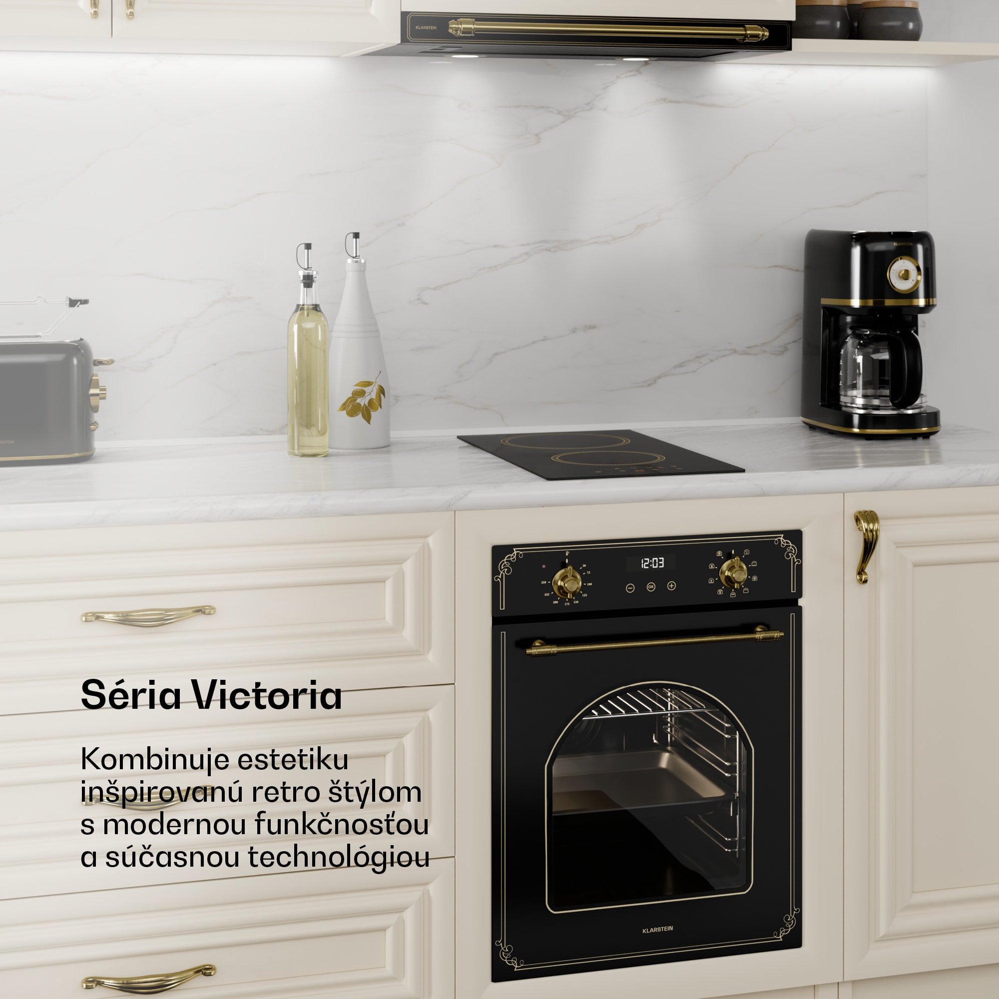 Klarstein Victoria sklokeramická varná doska | 2 zóny | Elegantná, nadčasová | 3000 W | 30 cm – Obrázok 2