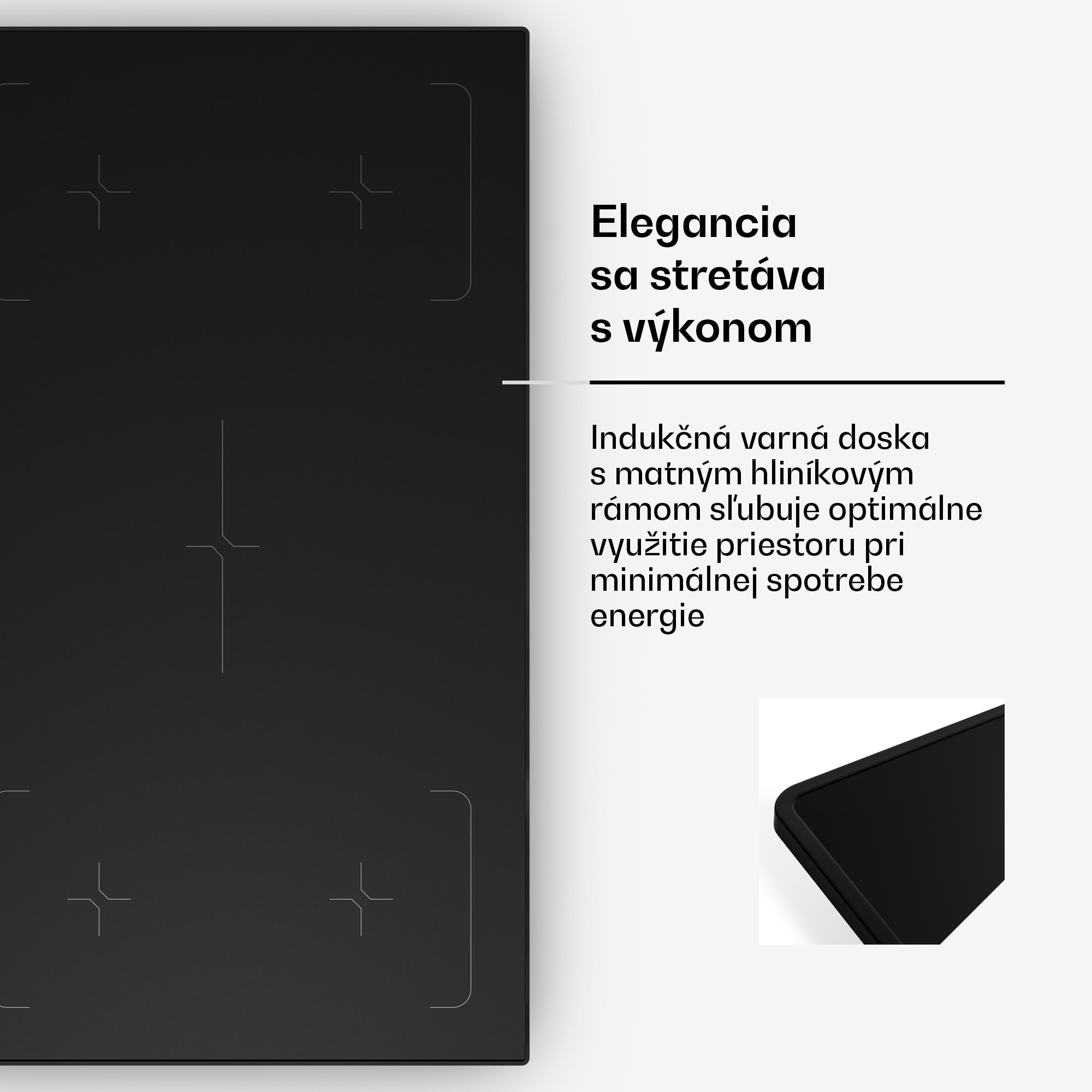 Klarstein Velaire indukčná varná doska | Elegantná, minimalistická, výkonná | 5 varných zón | 7200 W | 90 cm – Obrázok 4