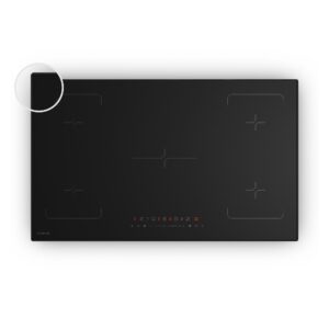 Klarstein Velaire indukčná varná doska | Elegantná, minimalistická, výkonná | 5 varných zón | 7200 W | 90 cm
