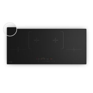 Klarstein Velaire úzke indukčné varné dosky | Elegantné, minimalistické, výkonné | 4 varné zóny | 7000 W | 90 cm