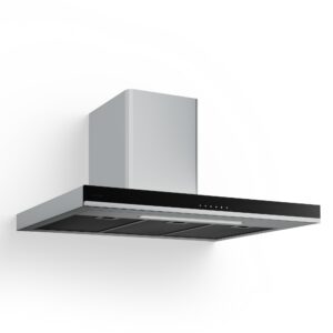 Klarstein Verosteel digestor | Elegantný, minimalistický, výkonný | Trieda energetickej účinnosti A++ | 881,6 m³/h | 90 cm