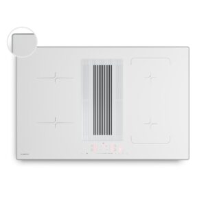 Klarstein Velaire indukčná varná doska s odsávačom pár | 4 varné zóny | 8400 W | 80 cm