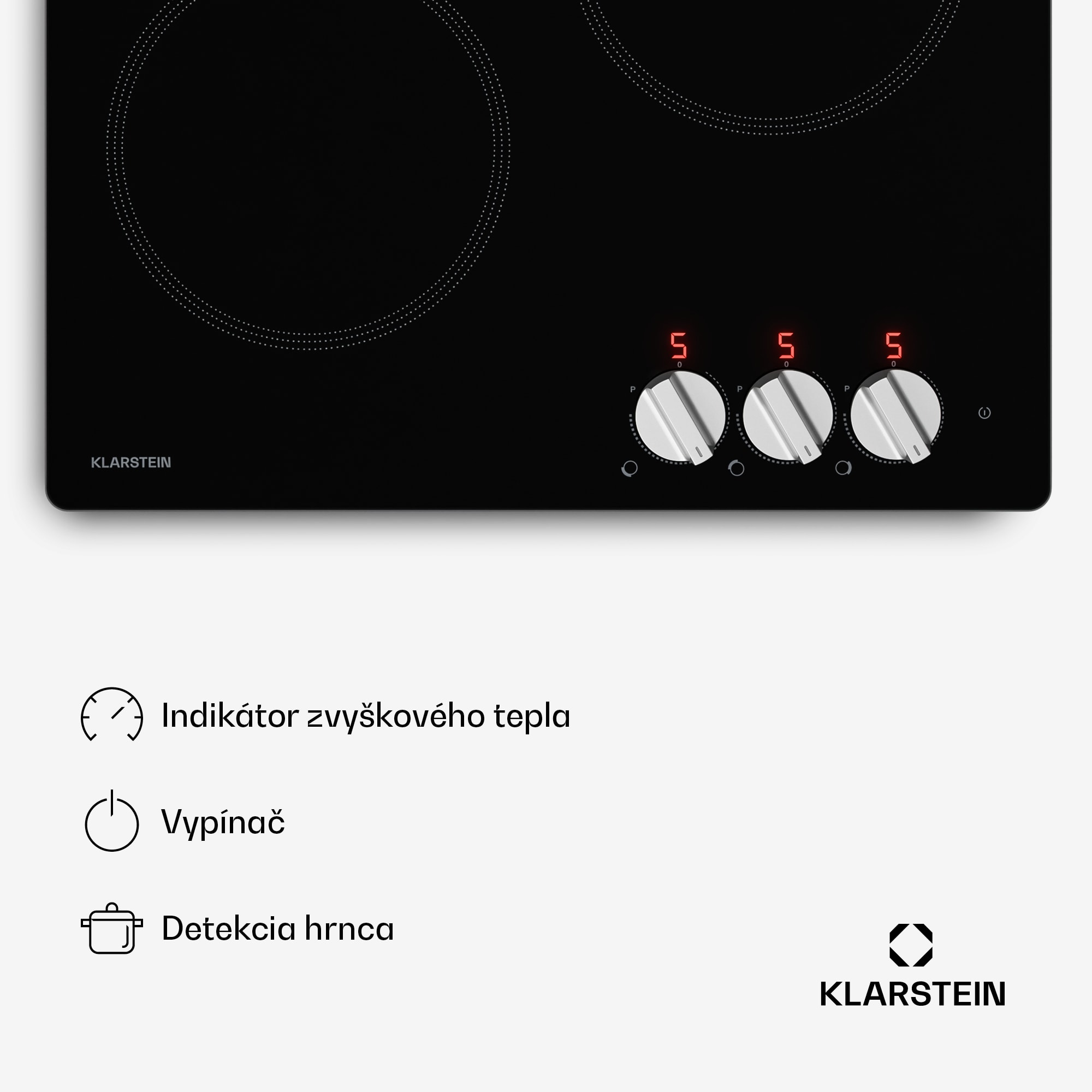 Klarstein Kochheld indukčná varná doska | Elegantná a výkonná | 3 varné zóny | 5 700 W | 45 cm – Obrázok 5