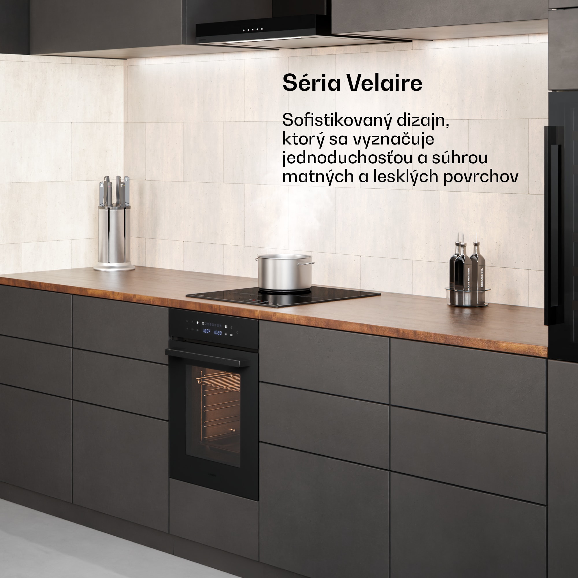 Klarstein Velaire vstavaná rúra | 49 l | Trieda energetickej účinnosti A | 2350 W | Čierna | 45 cm – Obrázok 2