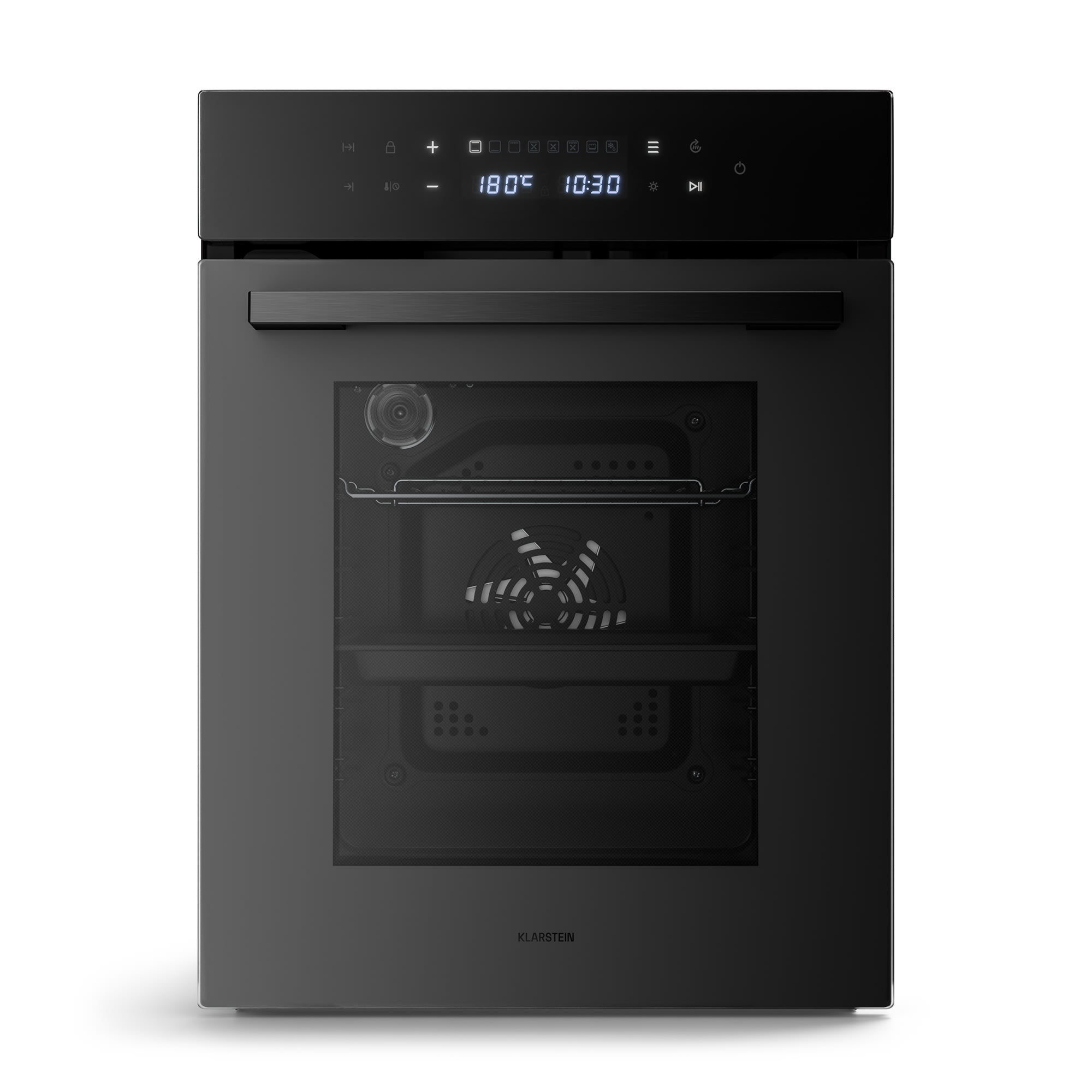 Klarstein Velaire vstavaná rúra | 49 l | Trieda energetickej účinnosti A | 2350 W | Čierna | 45 cm
