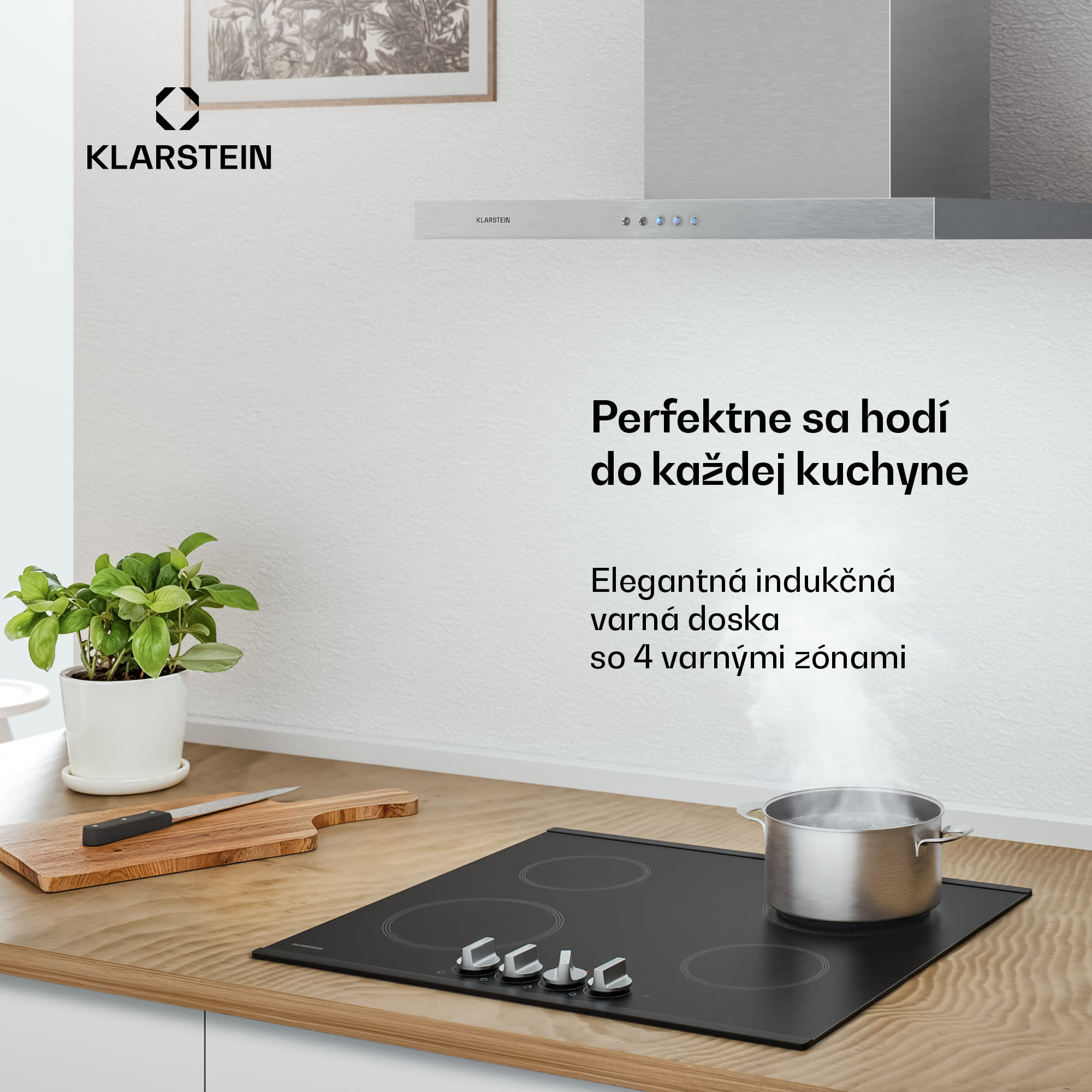 Klarstein Kochheld indukčná varná doska | Elegantná a výkonná | 4 varné zóny | 7200 W | 60 cm – Obrázok 2