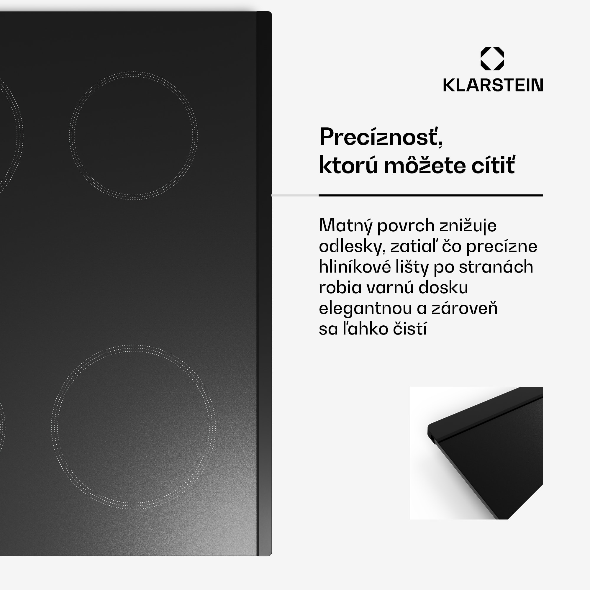 Klarstein Kochheld indukčná varná doska | Elegantná a výkonná | 4 varné zóny | 7200 W | 60 cm – Obrázok 4