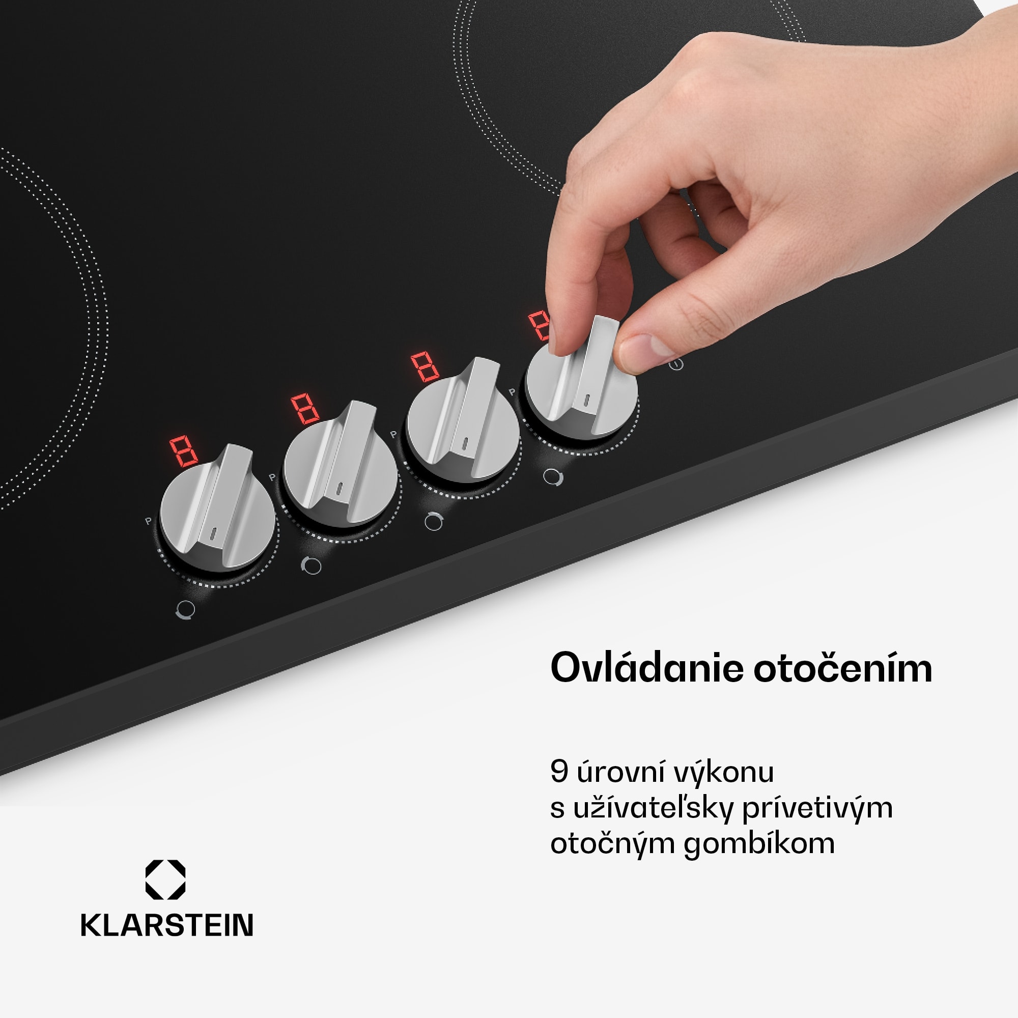 Klarstein Kochheld indukčná varná doska | Elegantná a výkonná | 4 varné zóny | 7200 W | 60 cm – Obrázok 5